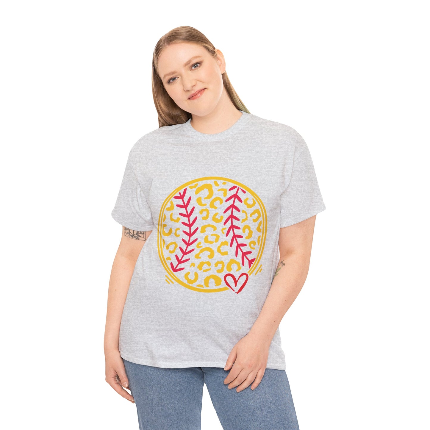 Leopard Softball T-Shirt