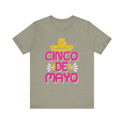 Cinco de Mayo Unisex Jersey Tee - Vibrant Celebration Shirt