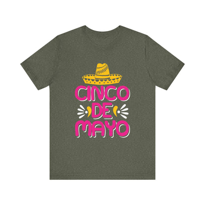 Cinco de Mayo Unisex Jersey Tee - Vibrant Celebration Shirt