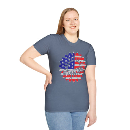 America Sunflower T-Shirt