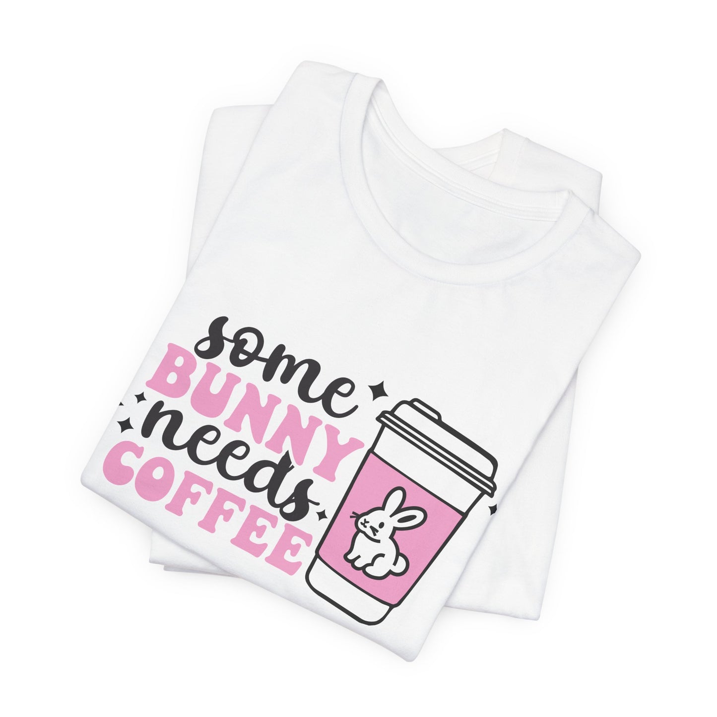 Funny Bunny Coffee Unisex Tee - Perfect Spring Gift