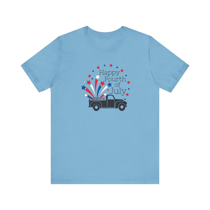 Happy Fourth of July Unisex Jersey Tee