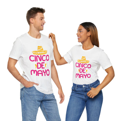 Cinco de Mayo Unisex Jersey Tee - Vibrant Celebration Shirt