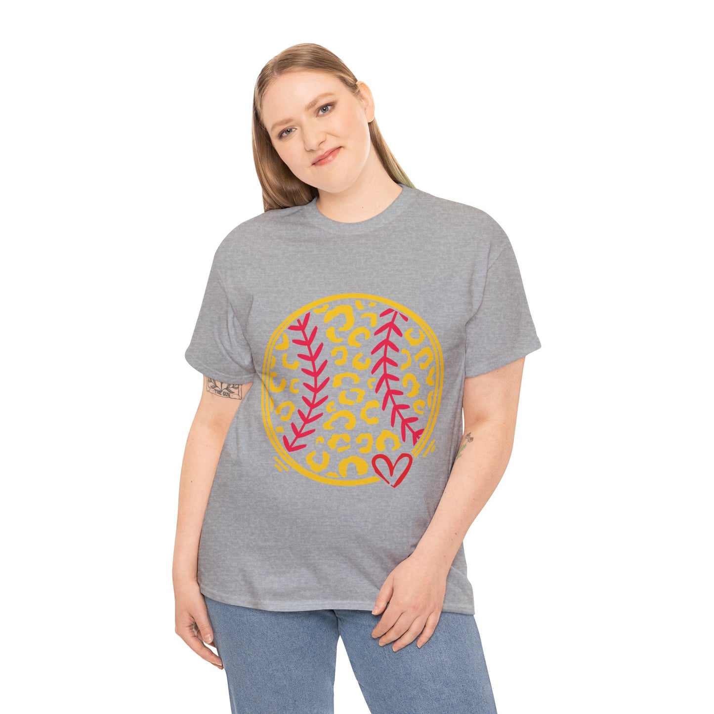 Leopard Softball T-Shirt