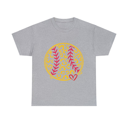 Leopard Softball T-Shirt