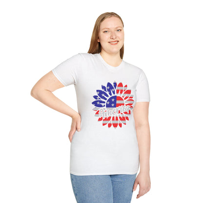 America Sunflower T-Shirt