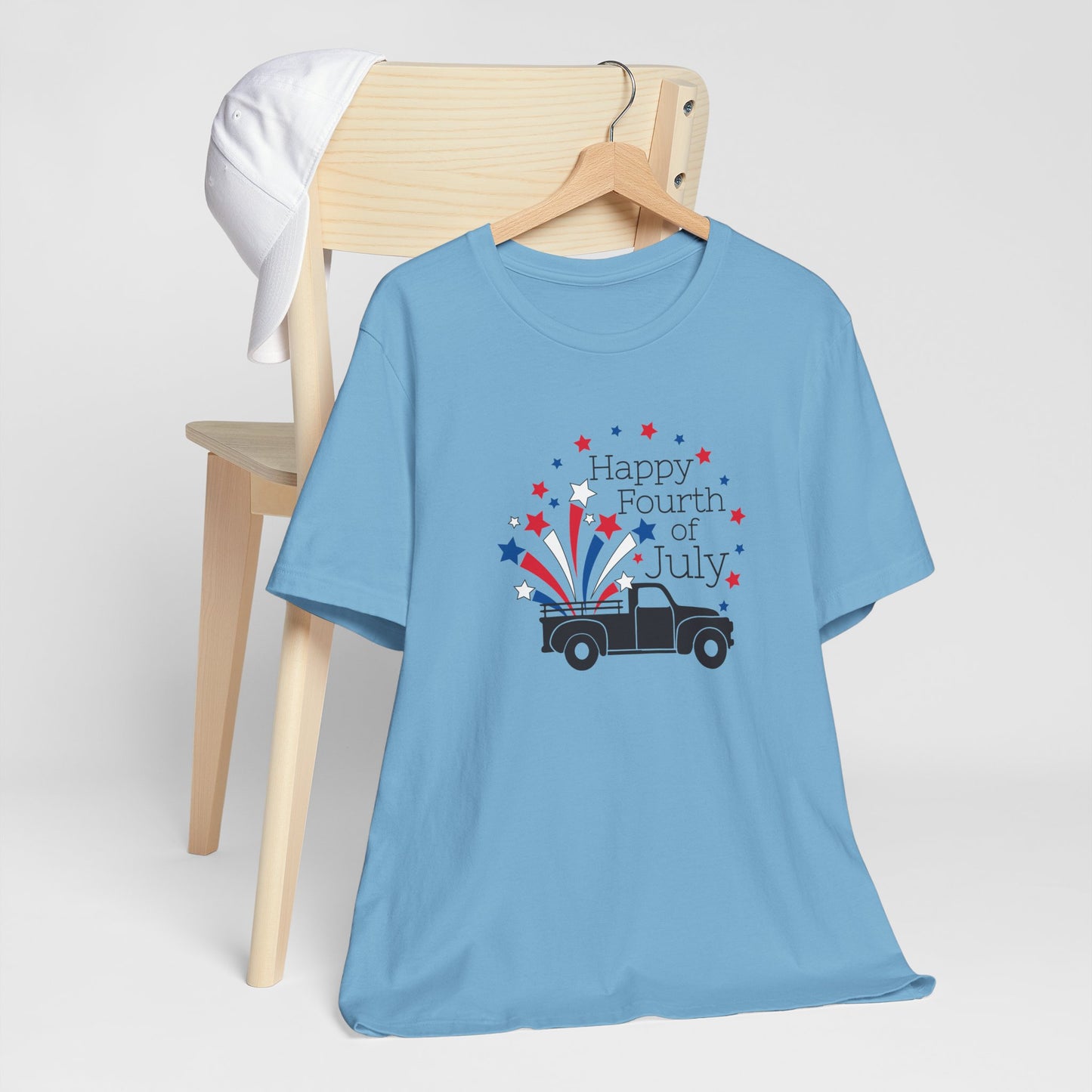 Happy Fourth of July Unisex Jersey Tee