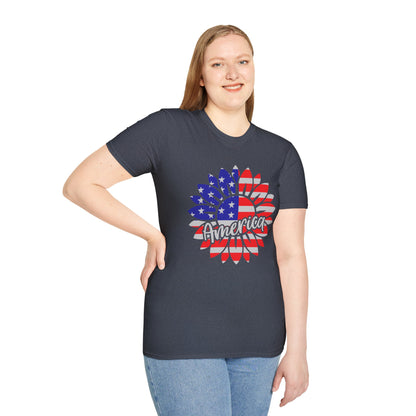 America Sunflower T-Shirt