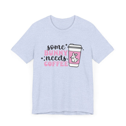 Funny Bunny Coffee Unisex Tee - Perfect Spring Gift
