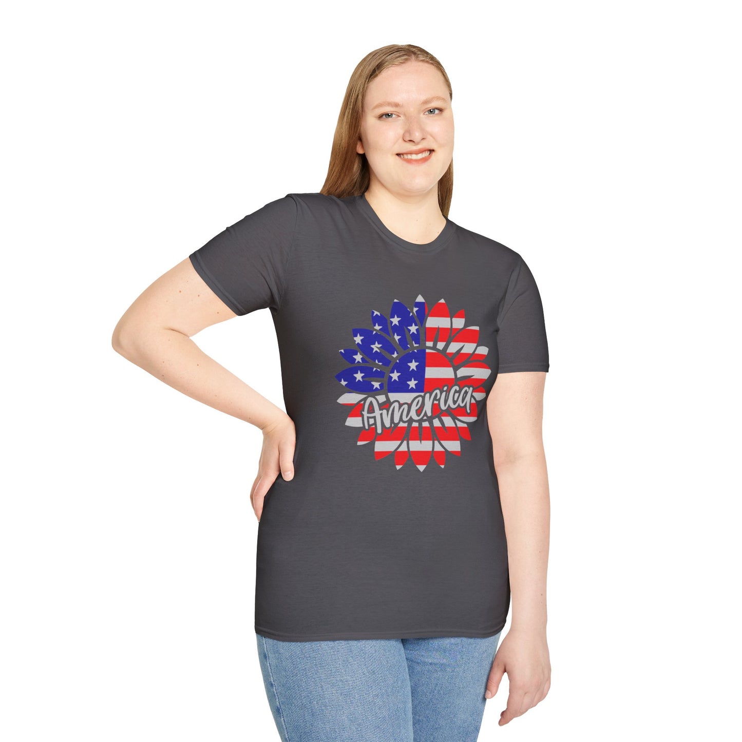 America Sunflower T-Shirt