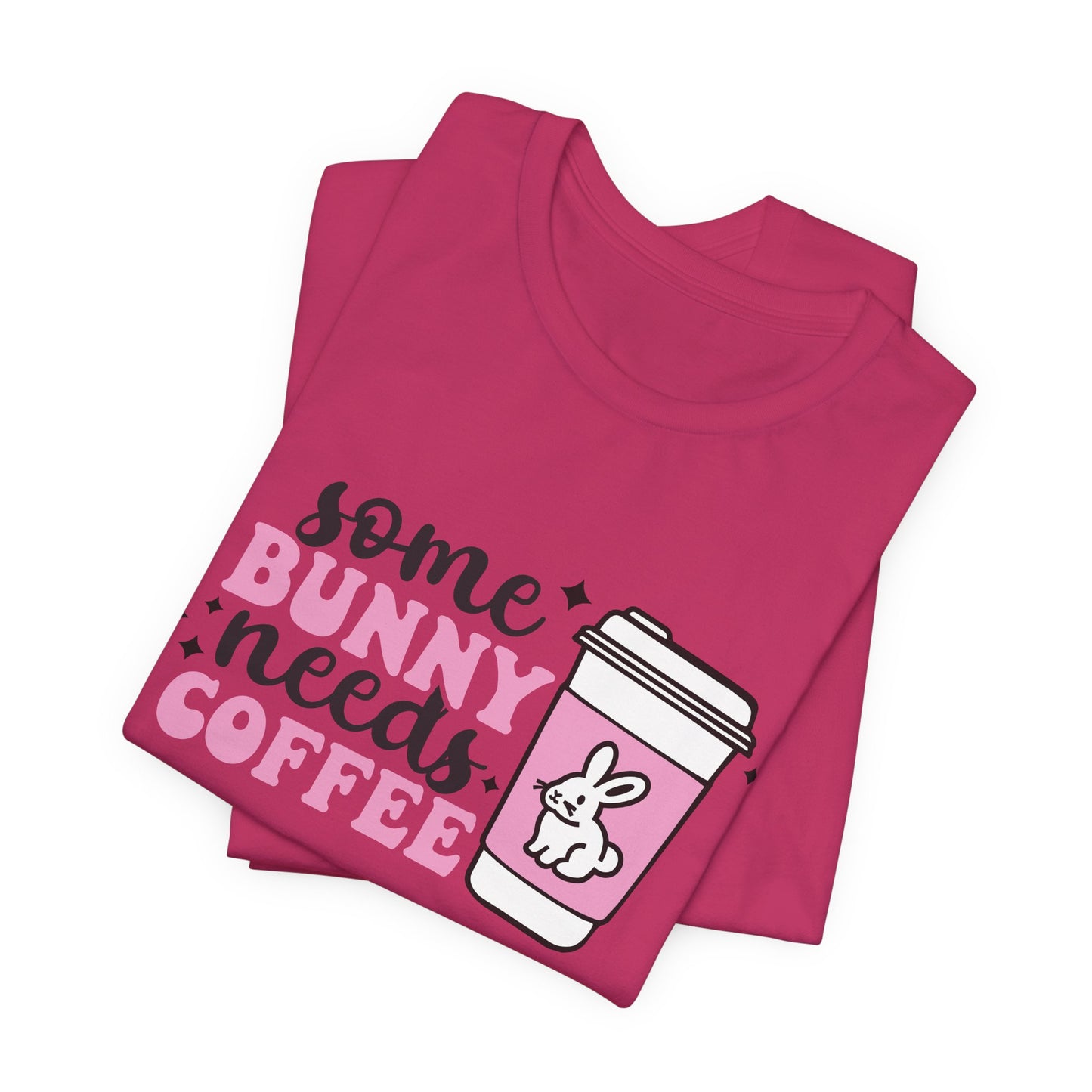 Funny Bunny Coffee Unisex Tee - Perfect Spring Gift