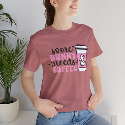 Funny Bunny Coffee Unisex Tee - Perfect Spring Gift