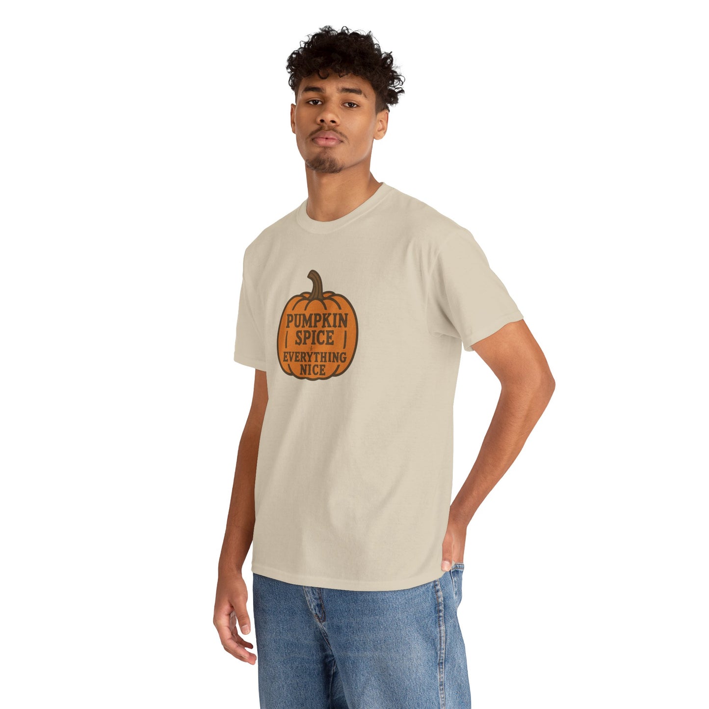 Pumpkin Spice Tee — "Pumpkin Spice Everything Nice" Fall Graphic T-Shirt