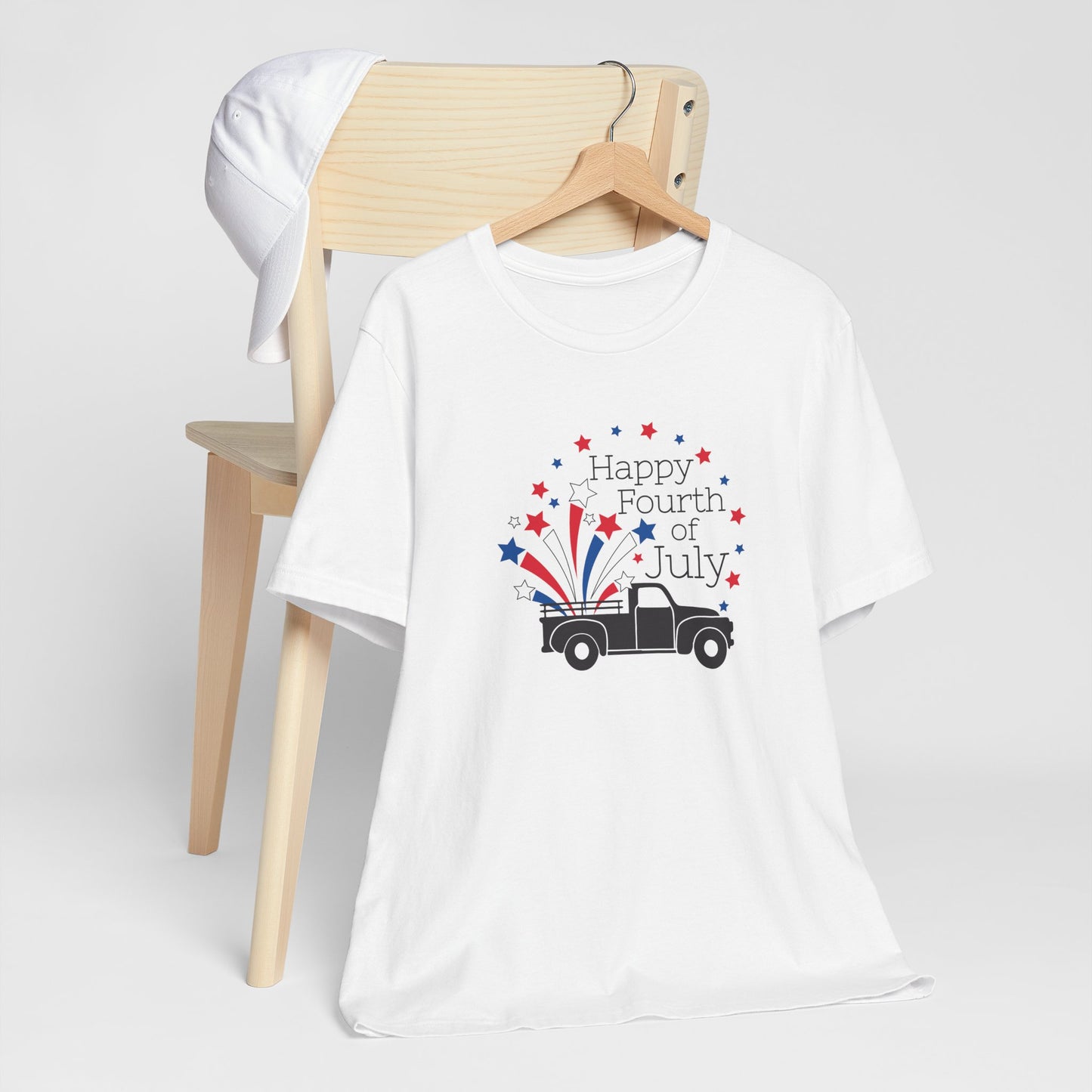 Happy Fourth of July Unisex Jersey Tee