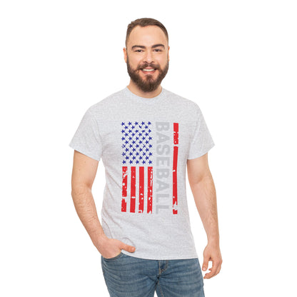 Baseball/Flag T-Shirt