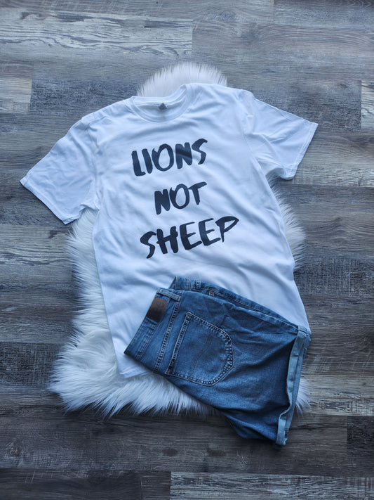 Lions NOT Sheep Unisex T-Shirt