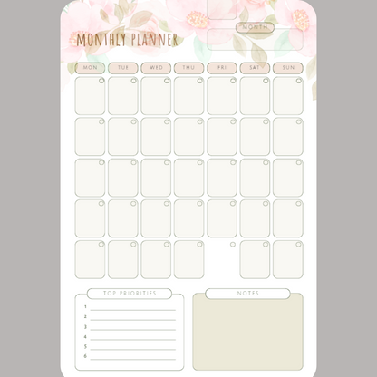 Weekly,Daily, & Monthly Planners, Printable, Teacher, Student, Business Template, Schedule