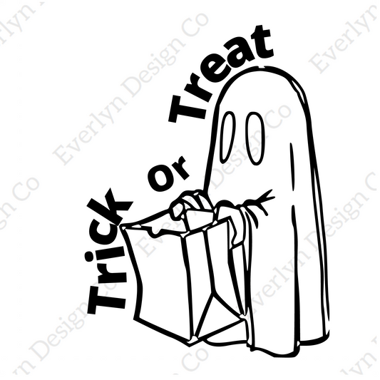 Trick or Treat SVG File- Includes commercial license